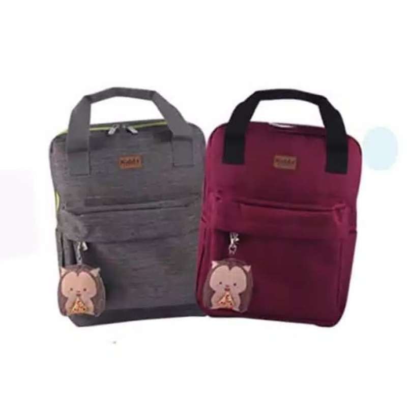 Jual Backpack Diapers Bag Kiddy 2in1 With Tissue Case di Seller DYAKHA