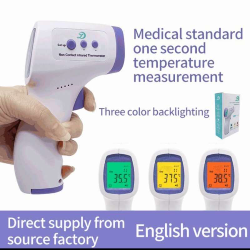 Promo BBlove Thermometer Gun Infrared Thermometer Gun Alat Pengukur