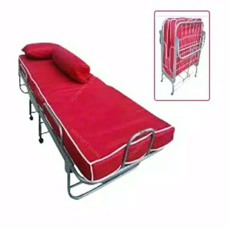 Jual kasur rumah sakit folding bed kasur lipat matras lipat spring bed