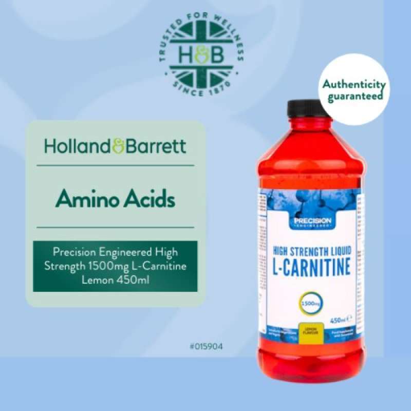Jual Precision Engineered High Strength 1500mg LCarnitine Lemon 450ml