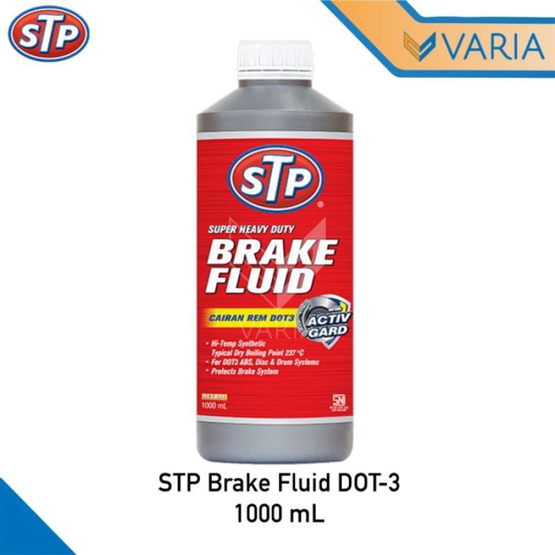Jual STP Brake Fluid DOT3 1000 ml 1 L ActivGard Minyak Oli Rem Mobil