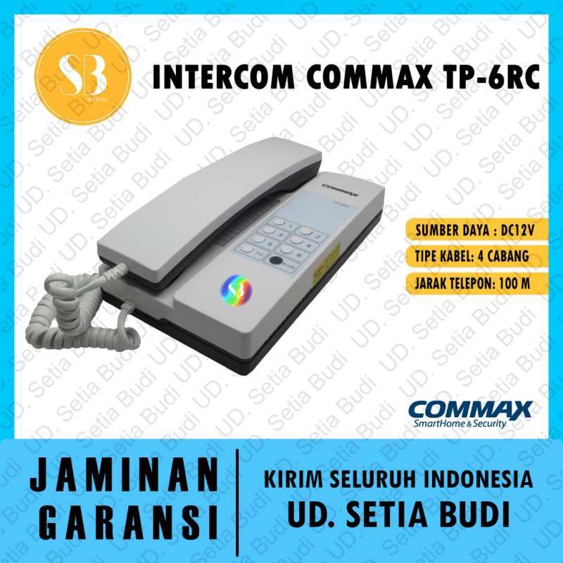 Jual Intercom Commac Tp 6 Rc Terbaik April 2026 - Harga Murah & Gratis ...