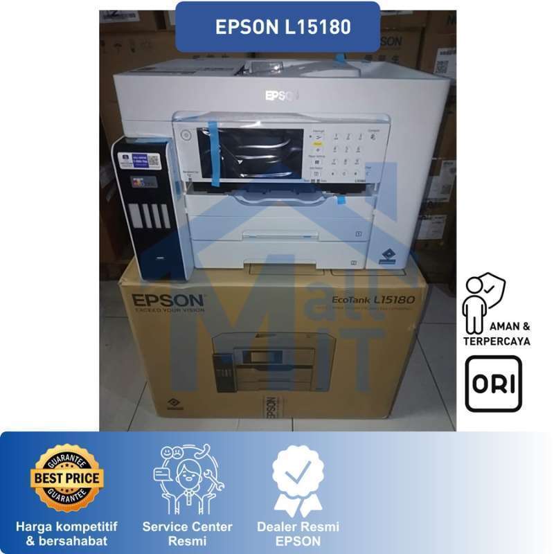 Promo Printer Epson L15180 L-15180 L 15180 A3 Duplex Pigment Print Scan ...