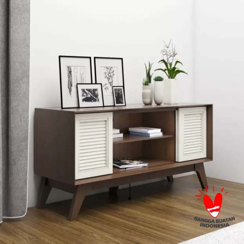 Jual Meja tv buffet tv credenza minimalis di Seller Sukses online