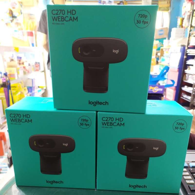 Promo Web Cam Logitech C270. Hd Video Call. Diskon 12 di Seller