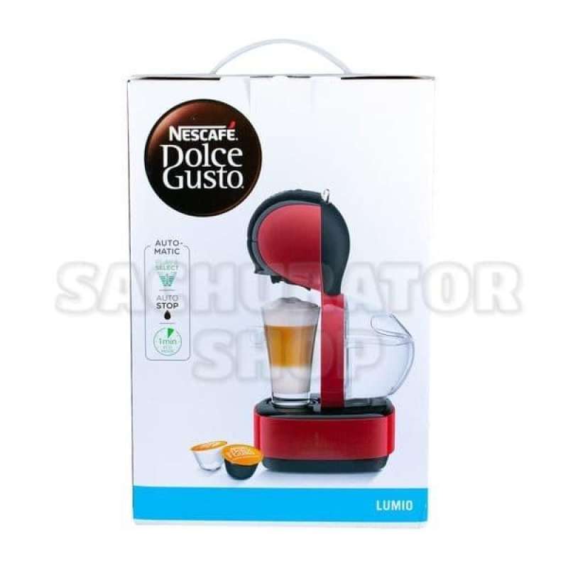 Jual Mesin Kopi Nescafe Dolce Gusto Lumio Red Type 9777 Coffee Machine di Seller Sachurator Shop