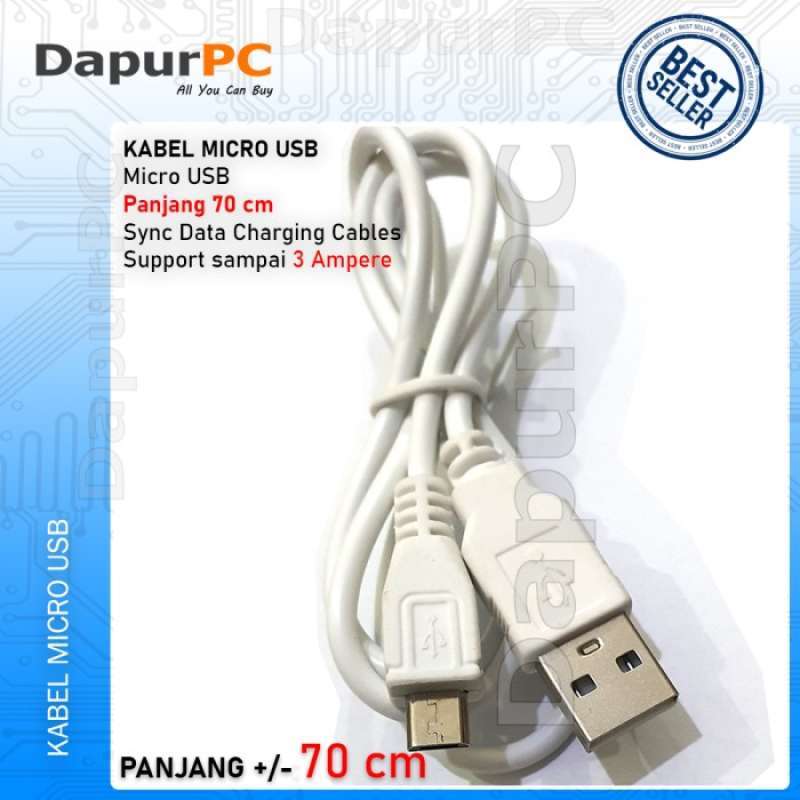 Jual KABEL MICRO USB SUPPORT FAST CHARGING di Seller Irene Utami