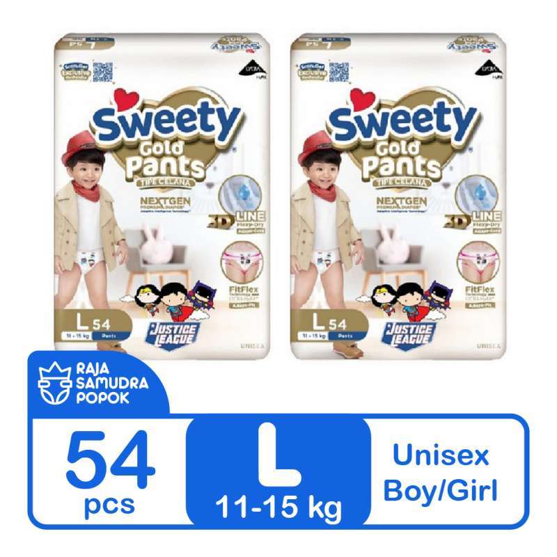 Jual Sweety Gold Pants Tipe Celana (size L / 54 Pcs) Di Seller Raja