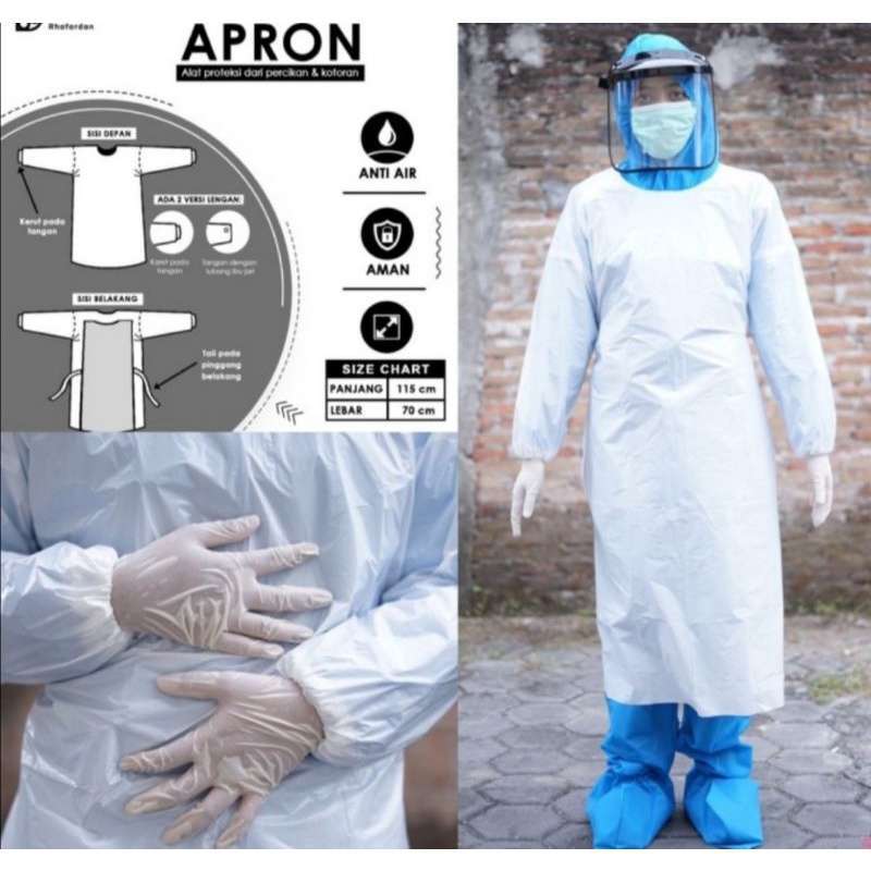 Jual Apd Gown Surgical Apron Terbaik April 2026 - Harga Murah & Gratis ...