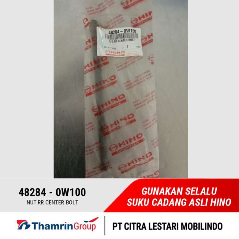 Jual Nut,RR Center Bolt (48284-0W100) di Seller Hino Palembang Official ...