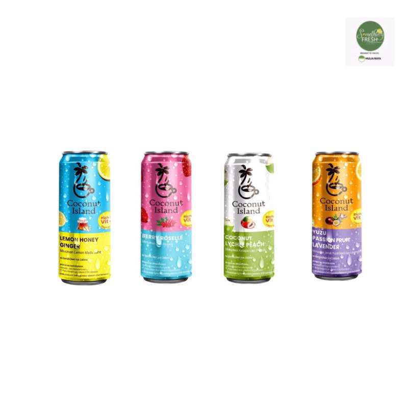 Jual Coconut Island Drinks BSD Halal di Seller Something Fresh BSD