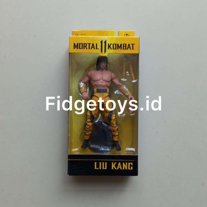 CFarlane Toys Liu Kang 7 Inch Action Figure Platinu Edition Ortal