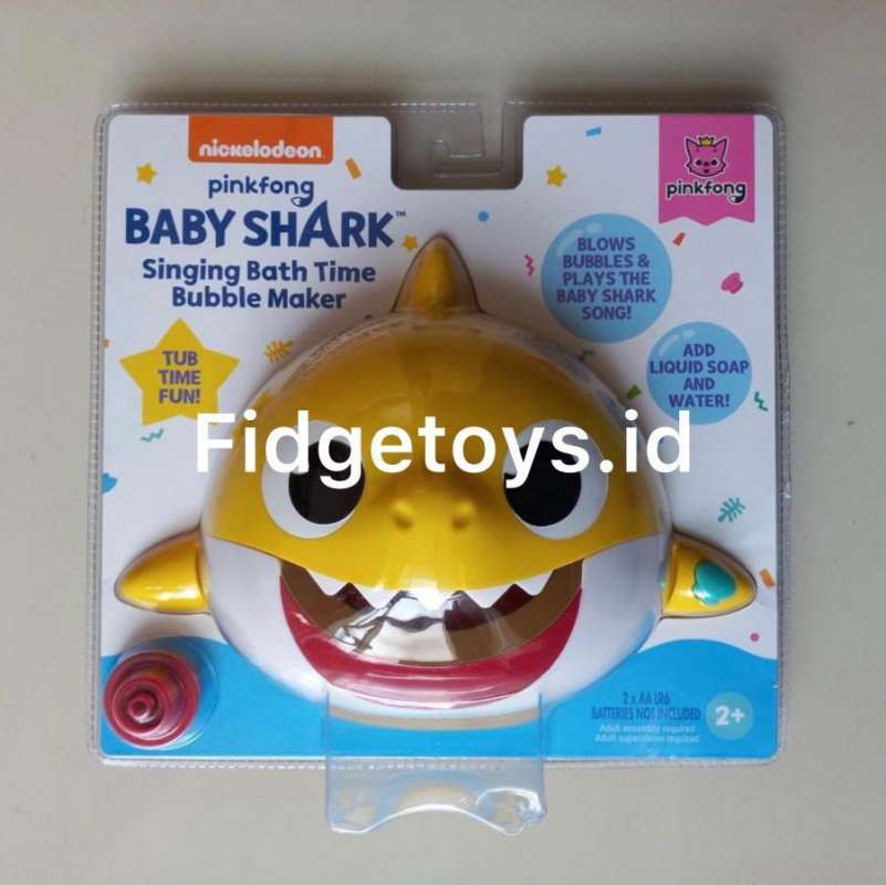 Jual Pinkfong Baby Shark Official Singing Bath Time Bubble Maker di