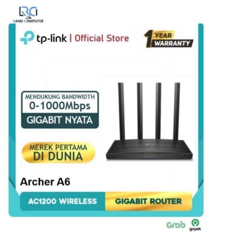 Jual TP-link Archer A6 Wireless Router di Seller RAME COMPUTER Official ...