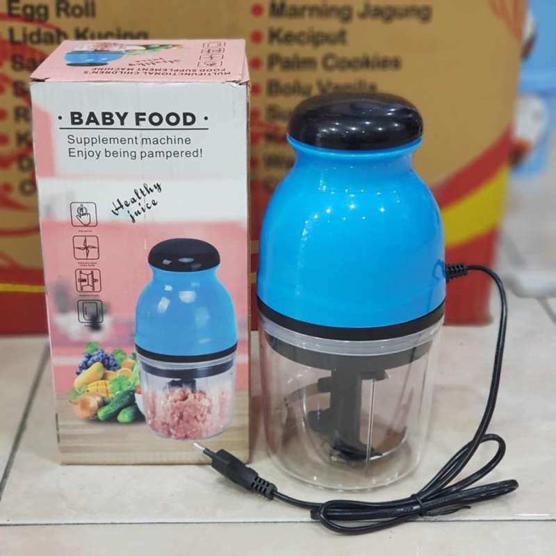 Jual Baby Food Blender Makanan Bayi Sayuran Buah Daging Kacang Kapsul