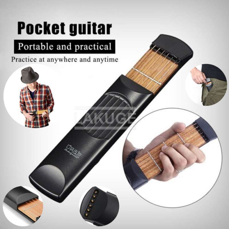 Jual PORTABLE GUITAR CHORD PRACTIVE TOOL 4 FRED ALAT LATIHAN GITAR di ...