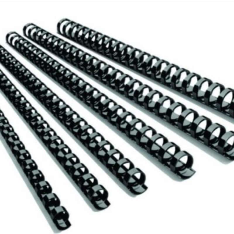 Jual SPIRAL JILID RING 6 MM BINDER PLASTIK 1/4 ( KAPASITAS 30 LEMBAR