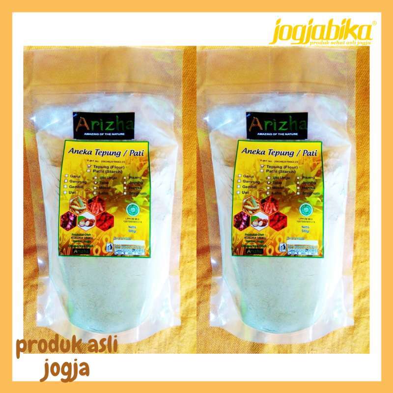 Jual Tepung Talas Asli Jogja Arizha 500g di Seller Jogjabika Official