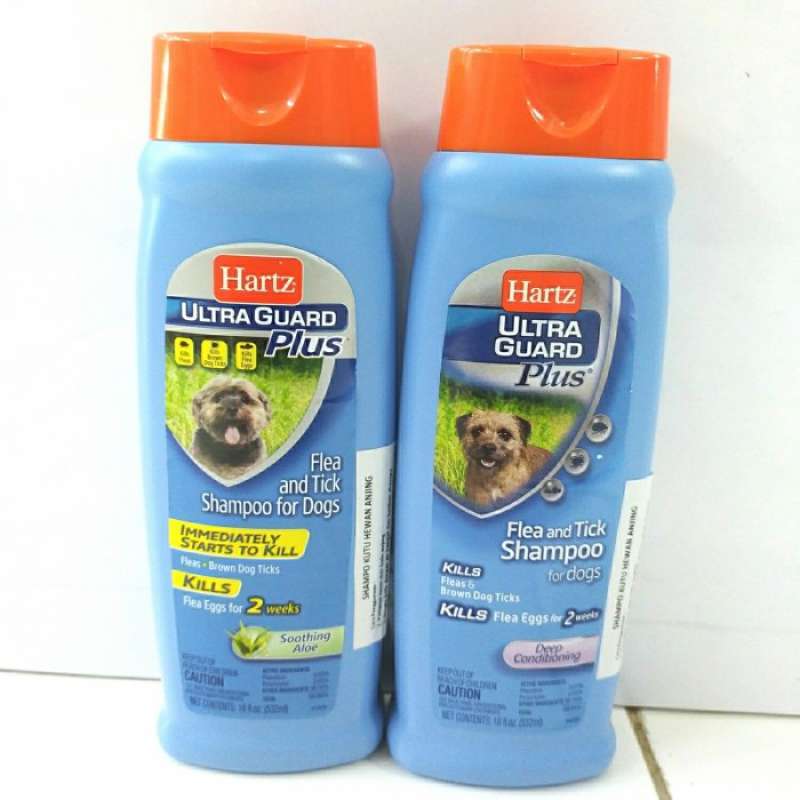Jual Hartz Flea & Tick dog shampoo Kills Flea Eggs for 2 weeks 473ml di