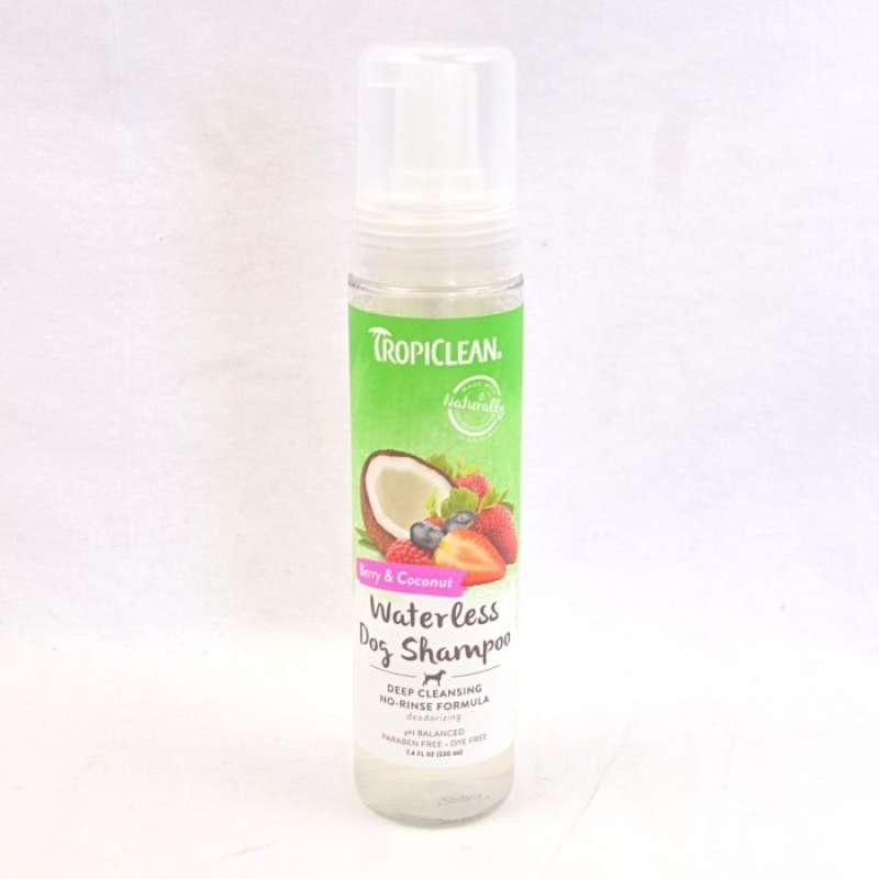 Jual Tropiclean Deep Cleaning Waterless Shampoo ( All Pet) di Seller