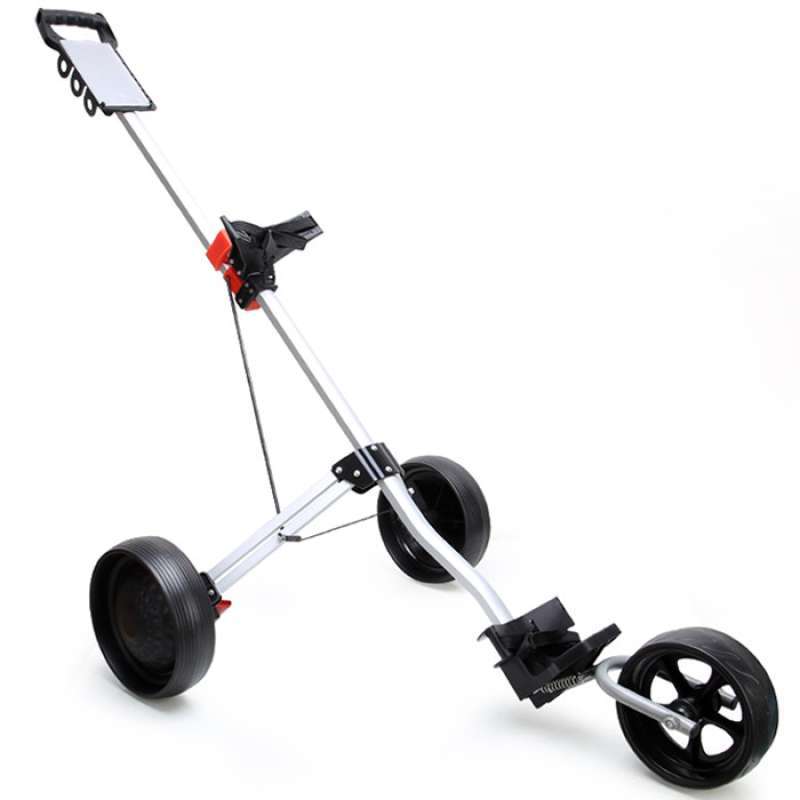 Promo Pgm Golf Trolley 3 Wheels Troli 3 Roda Troli Tas Golf Bag Trolley