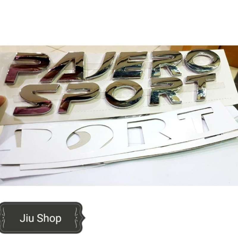 Jual Engine Hood Emblem Pajero Sport/Logo Pajero/Logo Kap Mesin Pajero