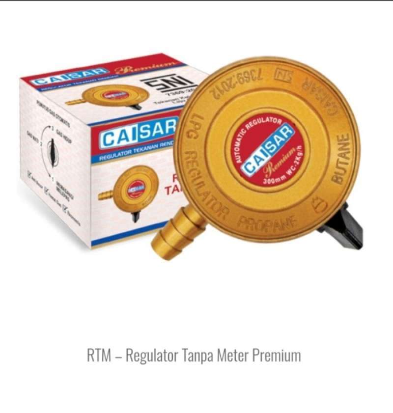 Jual REGULATOR GAS MEREK CAISAR TEKANAN RENDAH NON AMPER di Seller GOOD