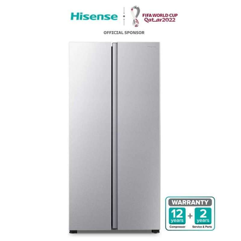 Jual Kulkas hisense side by side 468L garansi resmi di Seller Rey cell Labuhan Ratu, Kota