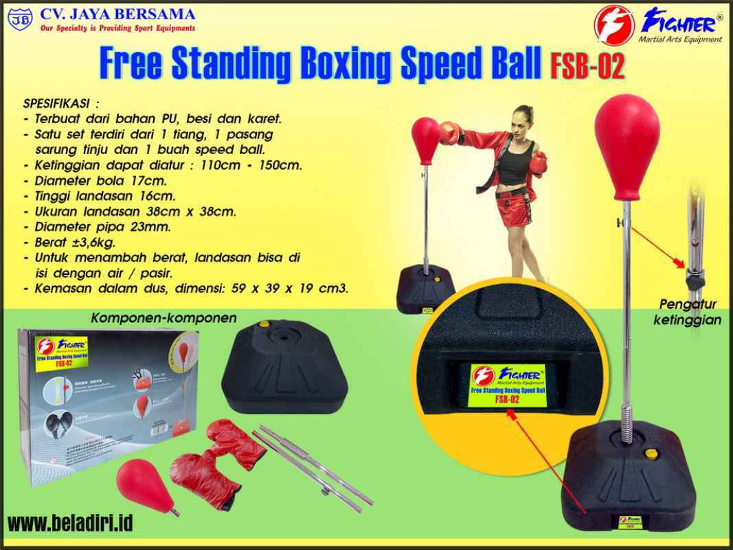 Promo Free Standing Boxing Speed Ball FSB02 Diskon 20 di Seller