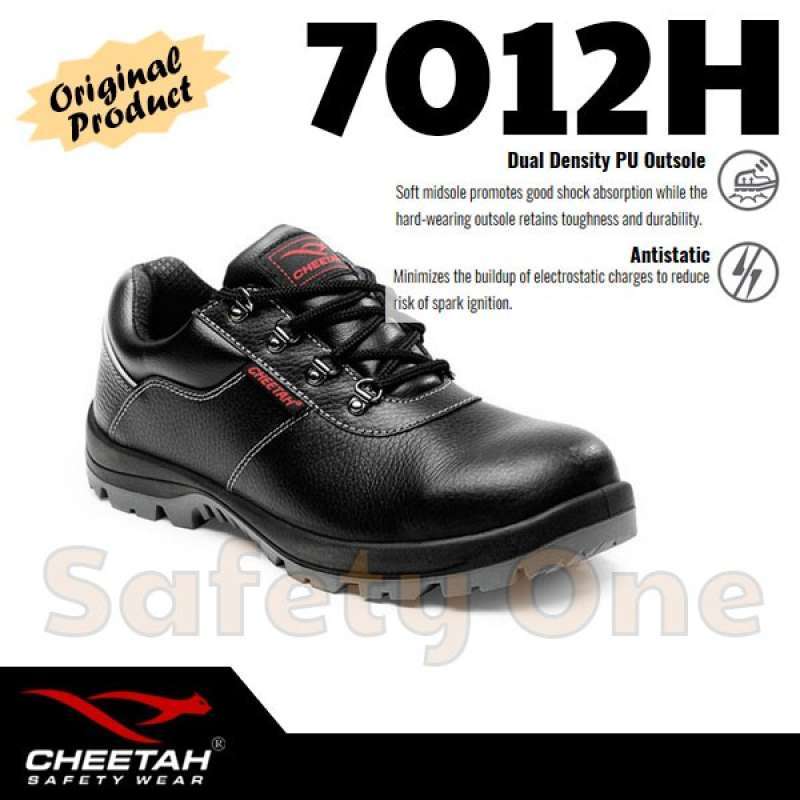 Jual Cheetah 7012H Sepatu Safety Shoes Ringan Anti Statis Ergonomis
