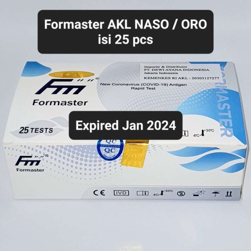 Formaster Kit Swab Formaster Lengkap Harga Terbaru Februari 2024 | Blibli
