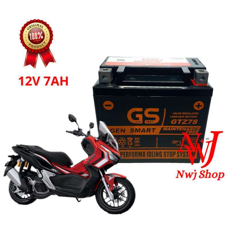 Jual Aki Motor Honda PCX 125 PCX 150 GTZ7S GTZ6S YTZ7S GS MF Aki Kering