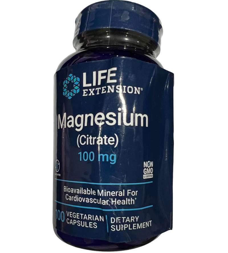 Jual Life Extension Magnesium Citrate 100 Mg 100 Caps Cardiovascular ...