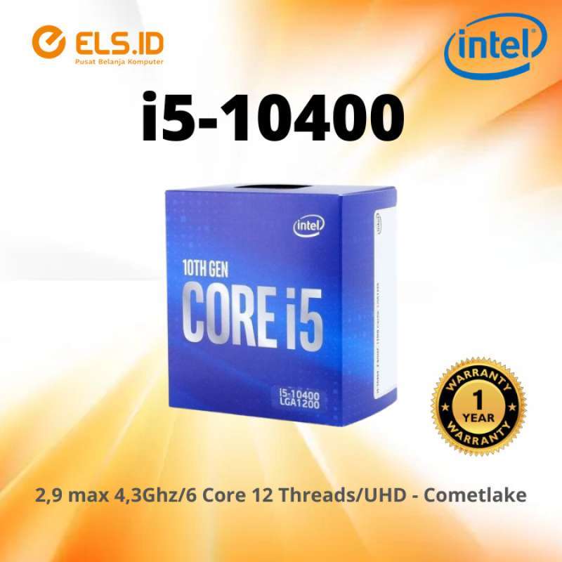 Promo Processor Intel Core i5-10400 UHD (BOX) Diskon 3% di Seller ELS ...