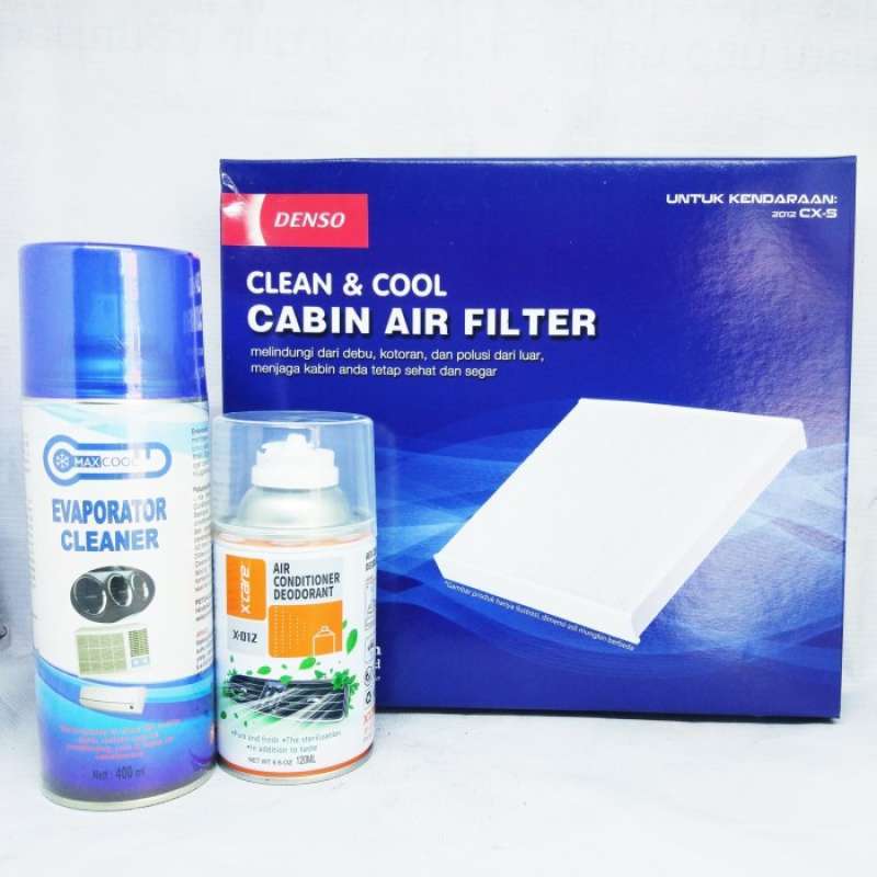 Jual FILTER AC MAZDA CX5 DENSO ORIGINAL gratis X'CARE+AC CLEANER SPRAY