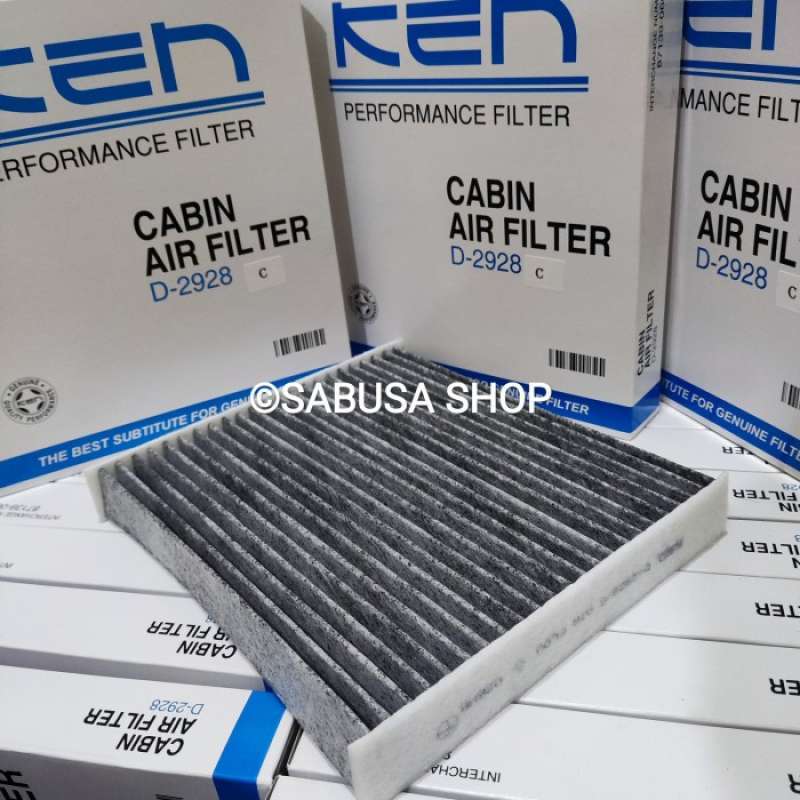 Jual Cabin Filter AC Mobil Carbon Yaris Hilux Hi ACE Vellfire Alphard