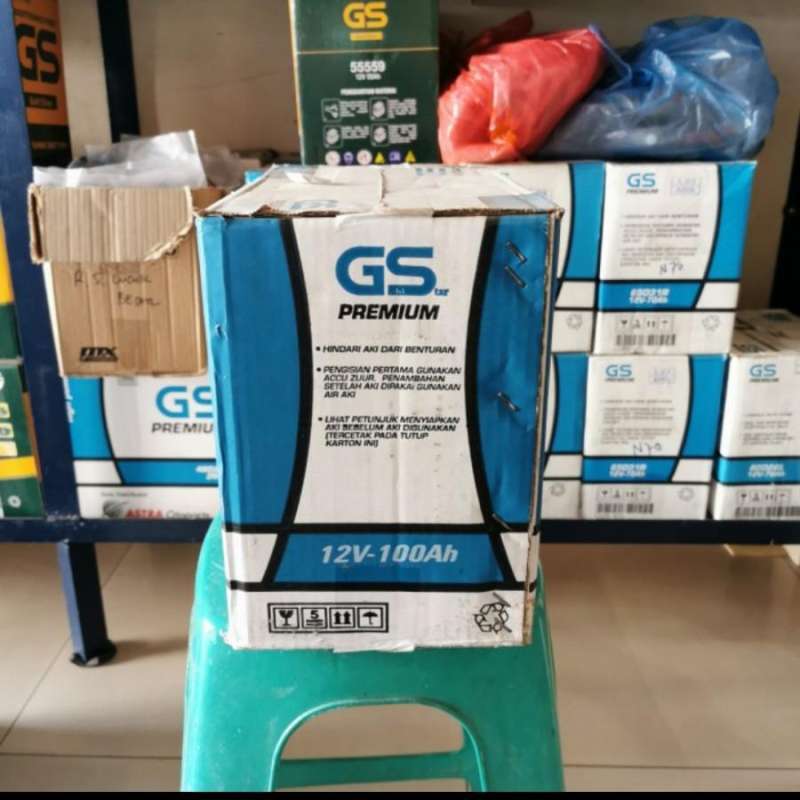 Jual Aki Pajero/ Aki Landcruiser/ GS Premium 95D31L Goldstar/ 12V 100AH