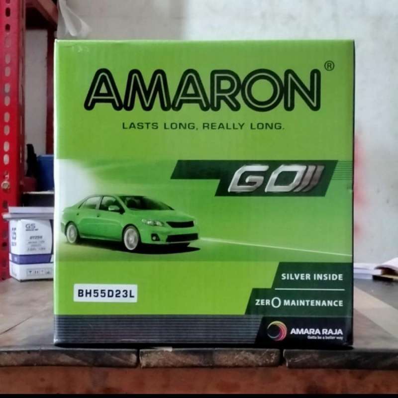 Promo Aki Xtrail/ Aki Mazda/Amaron Go 55D23L/ 12V60AH / Aki Innova