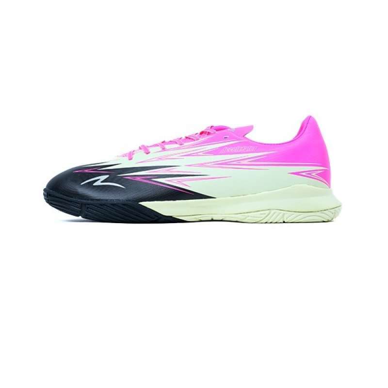 Promo SEPATU FUTSAL SPECS LIGHTSPEED 3 IN JET BLACK EYE GREEN PINK GLO