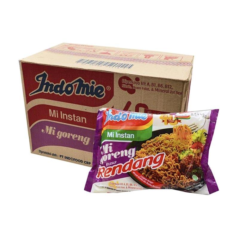 Promo indomie Goreng Rendang Mie Instan [91 g/40 pcs] di Seller Aqila
