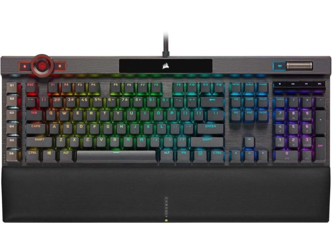Jual Corsair K100 Rgb Mechanical Gaming Keyboard Palm Rest Cherry Mx