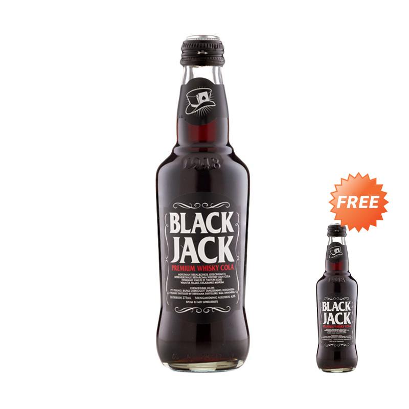 Jual BLACK JACK Cola Minuman Alkohol [275 mL/ Buy 1 Get 1 Free] di Seller Kawan Minum Official