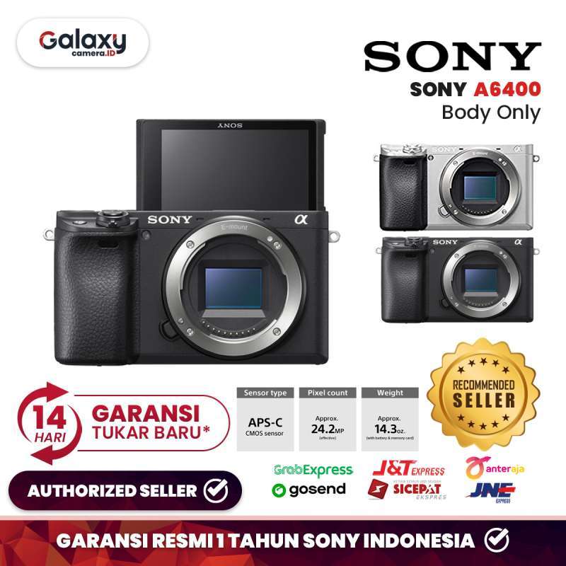 Jual SONY A6400 Kamera Mirrorless [Body] di Seller Galaxy Camera