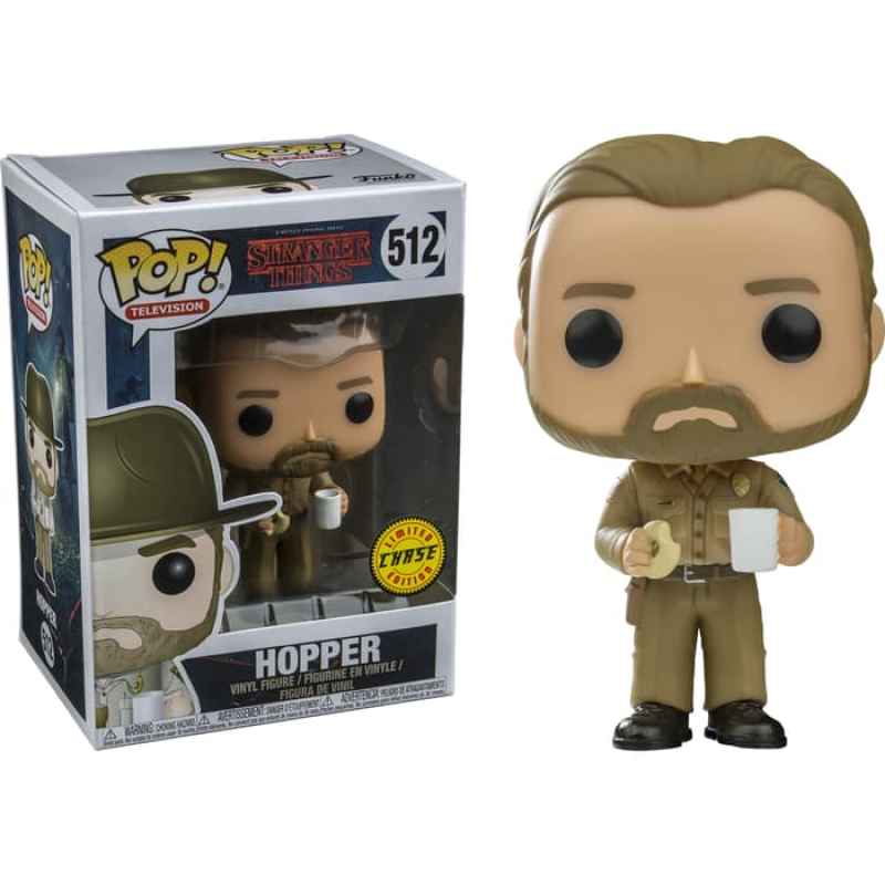Jual Funko POP! Television Stranger Things Hopper with Donut Chase