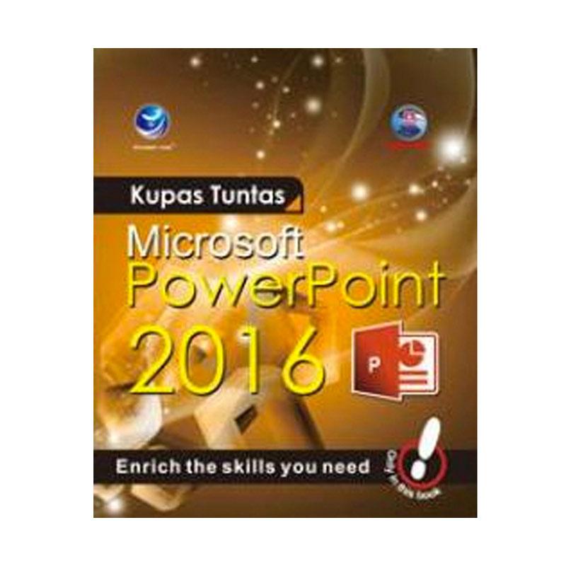 Jual Penerbit Andi Kupas Tuntas Microsoft Powerpoint 2016 Pemrograman
