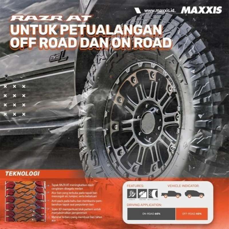 Jual MAXXIS RAZR AT811 37 X 13.5 R20 Ban Mobil di Seller SUBUR BAN