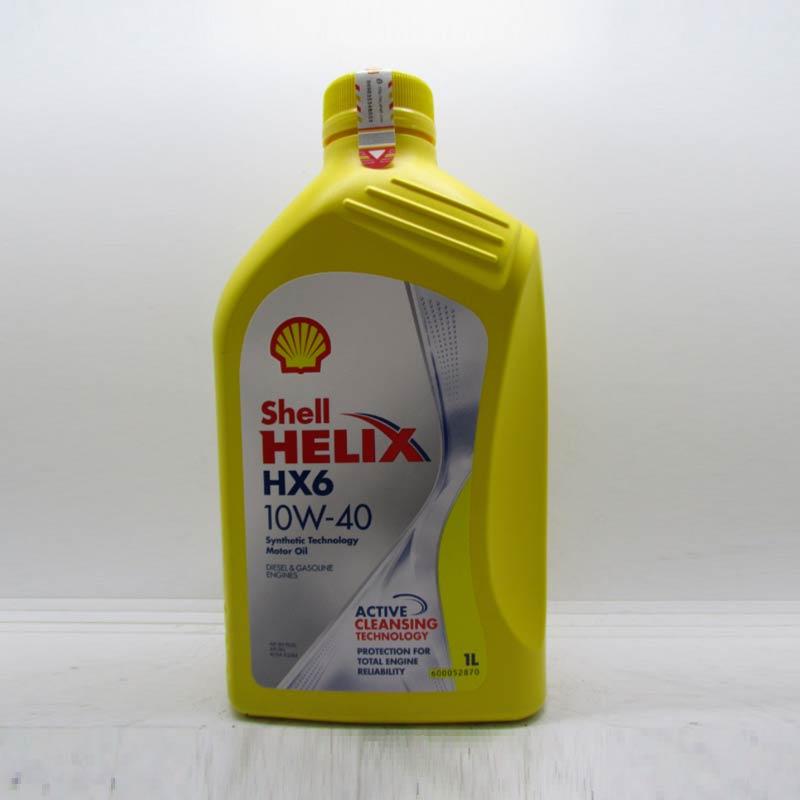 Jual Shell Helix HX6 SAE 10W-40 Oli Mobil [1 L] di Seller Makmur Jaya ...