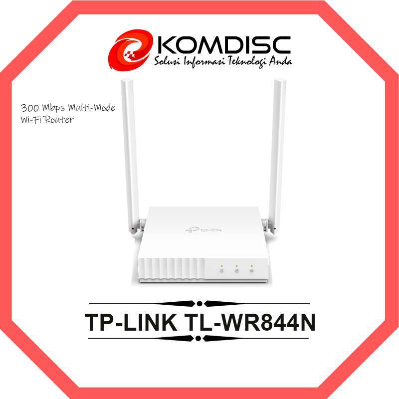 Jual TP-Link TL-WR844N 300 Mbps Multi-Mode Wi-Fi Router TPLink di ...