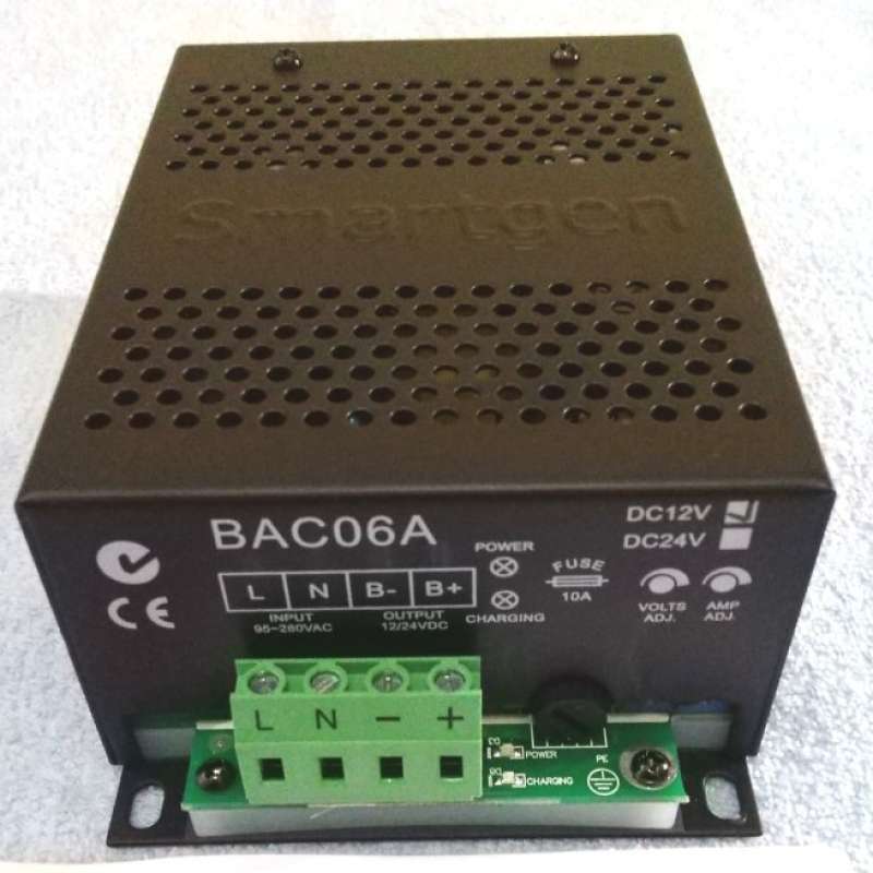 Jual Battery Charger Genset Smartgen 12VDC 5A, Charge Accu, Cas Aki di