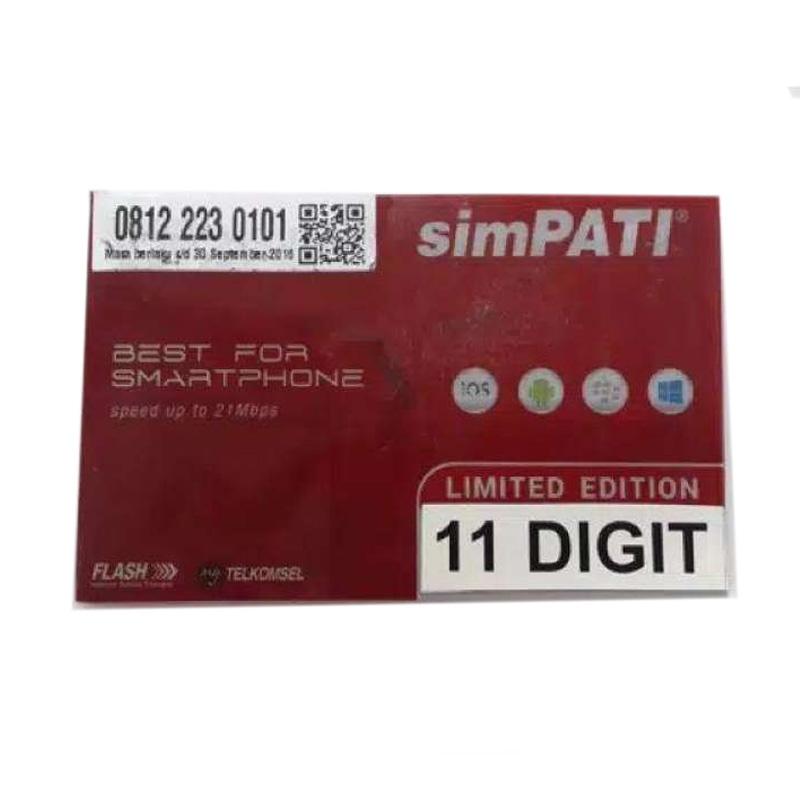 Jual Simpati Cantik 11 Digit 081 2223 0101 Kartu Perdana di Seller